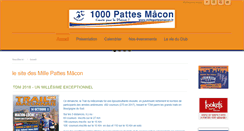Desktop Screenshot of millepattesmacon.fr